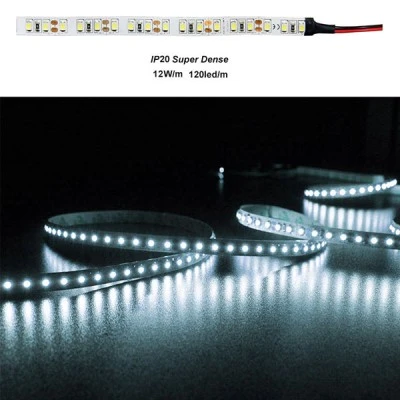 Ταινία LED 5m 12VDC ισχύος 12W/m ψυχρό φως 120LED/m IP20 κατάλληλη για εσωτερικούς χώρους Ταινία LED 5m 12VDC ισχύος 12W/m ψυχρό φως 120LED/m IP20 κατάλληλη για εσωτερικούς χώρους