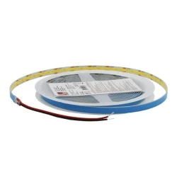 Ταινία LED COB γραμμικού φωτισμού 5m 12VDC 14W/m ψυχρό χρώμα φωτός 6500Κ 1540lm/m IP54