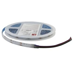 Λευκή LED COB γραμμικού φωτισμού 5m 24VDC 11W/m 784led/m RGB + λευκό 4000k IP54