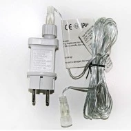 Τροφοδοτικό λευκό για MINILED 230V/31V 7,2W με 7 εναλλασσόμενα & 1 σταθερό πρόγραμμα 5m