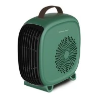 Αερόθερμο δωμάτιου vintage 2000W 2 ταχυτήτων με προστασία υπερθέρμανσης σε χακί χρώμα