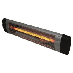 Επιτοίχια θερμάστρα χαλαζία 3000W 220-240V 50Hz IP34 με θερμοστάτη για χώρους έως 30m²