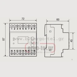 Τριφασικός ψηφιακός μετρητής KWH ENERGY - 400D PWR VEMER με οθόνη LCD