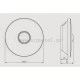 Aνιχνευτής κίνησης 360° 7m 230VAC VEMER SENSOR-360