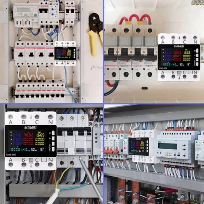 Επιτηρητής wifi 3P 80A KWS-306WF τριφασικός έως 23kW με απομακρυσμένο έλεγχο