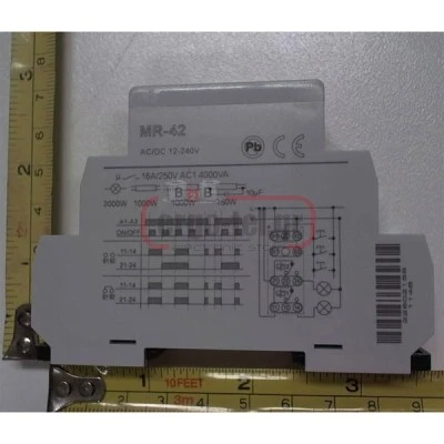 Ρελέ μνήμης - καστάνιας MR42/UNI 12-240VAC/DC 2 επαφές ράγας 16A ELKO Ρελέ μνήμης - καστάνιας MR42/UNI 12-240VAC/DC 2 επαφές ράγας 16A ELKO