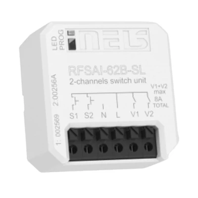 Δέκτης Ασύρματος RFSA-62B-SL Πολλών Λειτουργειών με 2 εξόδους Δέκτης Ασύρματος RFSA-62B-SL Πολλών Λειτουργειών με 2 εξόδους