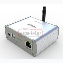 Μετατροπέας ETHERNET ELKO E-LAN-RF003 συνδέεται με router εμβέλεια 100m