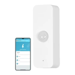 Ανιχνευτής κίνησης Wi-Fi P01 EL-TECH με γωνία 128° εμβέλεια έως 6m και ειδοποιήσεις μέσω εφαρμογής 71x25x20 m