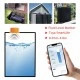 Αισθητήρας στάθμης υγρού ME201W Ultrasonic υπερηχητικός μετρητής για δεξαμενές με εύρος έως 4m & απομακρυσμένη παρακολούθηση μέσω WiFi
