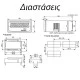 Ταχόμετρο 48Χ24 5 ψηφίων AUTONICS LR5N-B με μπαταρία λιθίου Ταχόμετρο 48Χ24 5 ψηφίων AUTONICS LR5N-B με μπαταρία λιθίου