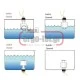 Μικροφλοτέρ HUTO ΗΤ-304-2 220VAC/24VDC 0.8Α -10°C έως 130°C
