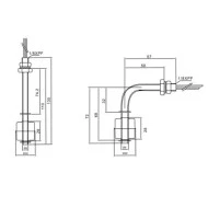 Μικροφλοτέρ ΗΤ-304-3 0.8Α 220V AC/24V DC -10°C έως 130°C