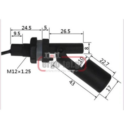 Μικροφλοτέρ HUTO HT-PP-10 220VAC/24VDC 0.8Α -10°C έως 130°C