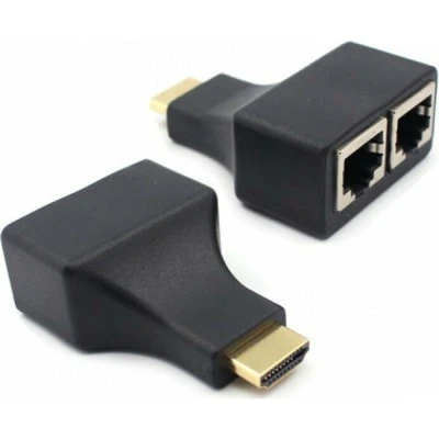 Επέκταση HDMI by cat-5e/6 για μετάδοση έως 30 μέτρα για 1080p