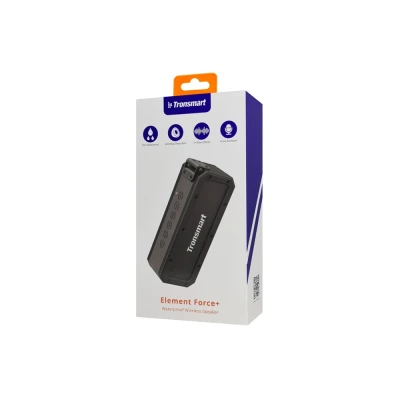 TRONSMART φορητό ηχείο Element Force+ 40W, Bluetooth/NFC, 6600mAh, μαύρο
