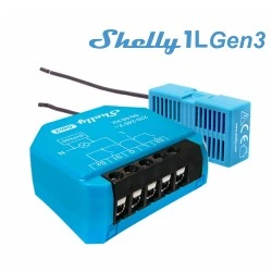 Ελεγκτής φωτισμού Shelly 1L Gen3 WiFi για 1 κανάλι μη ουδέτερου φωτισμού