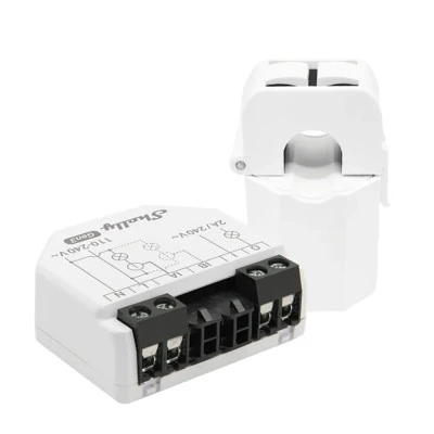 Έξυπνος μετρητής ενέργειας Wi-Fi & Bluetooth Shelly EM Gen 3 με διπλό κανάλι και σφιγκτήρα ρεύματος 50A Έξυπνος μετρητής ενέργειας Wi-Fi & Bluetooth Shelly EM Gen 3 με διπλό κανάλι και σφιγκτήρα ρεύματος 50A