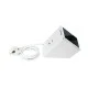 USB φορτιστής Shelly USB Charger Adapter (USB-C/USB-A) λευκός με 2 θύρες Type-A και Type-C για το Shelly Wall Display Stand