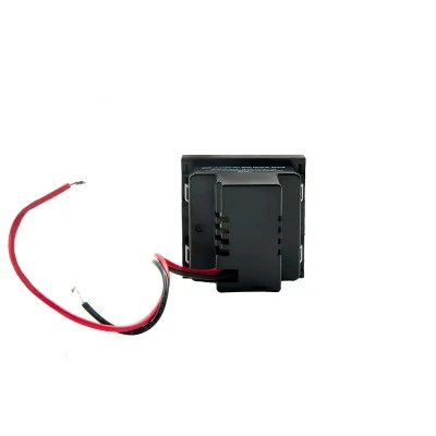 USB φορτιστής Shelly USB Charger Adapter (USB-C/USB-A) μαύρος με 2 θύρες Type-A και Type-C για το Shelly Wall Display Stand