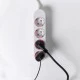 Πολύπριζο Shelly Power Strip 4 Gen4 λευκό με 4 ελεγχόμενες πρίζες που διαθέτουν μετρητές ισχύος 43x237x56 mm