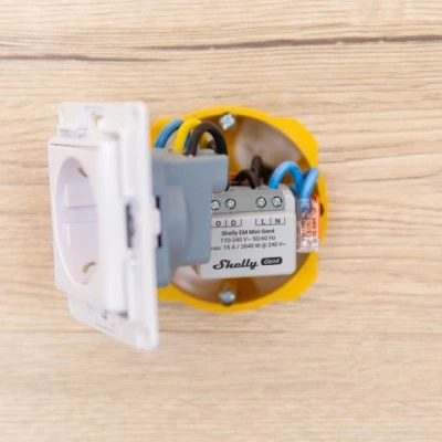 Shelly EM Mini Gen 4 έξυπνος μετρητής κατανάλωσης ρεύματος έως 16A με Wi-Fi, Zigbee & matter Shelly EM Mini Gen 4 έξυπνος μετρητής κατανάλωσης ρεύματος έως 16A με Wi-Fi, Zigbee & matter
