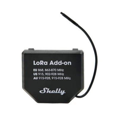 Module επέκτασης επικοινωνίας Shelly LoRa Add-On μεγάλης εμβέλειας έως 5 km για συσκευές Shelly Gen3 & Gen4 Module επέκτασης επικοινωνίας Shelly LoRa Add-On μεγάλης εμβέλειας έως 5 km για συσκευές Shelly Gen3 & Gen4