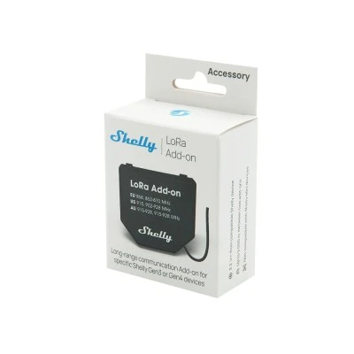 Module επέκτασης επικοινωνίας Shelly LoRa Add-On μεγάλης εμβέλειας έως 5 km για συσκευές Shelly Gen3 & Gen4 Module επέκτασης επικοινωνίας Shelly LoRa Add-On μεγάλης εμβέλειας έως 5 km για συσκευές Shelly Gen3 & Gen4