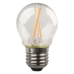 Λάμπα Led σφαιρική Crossed Filament 4.2W E27 3000K θερμό φως 220-240V και γωνία δέσμης 360°
