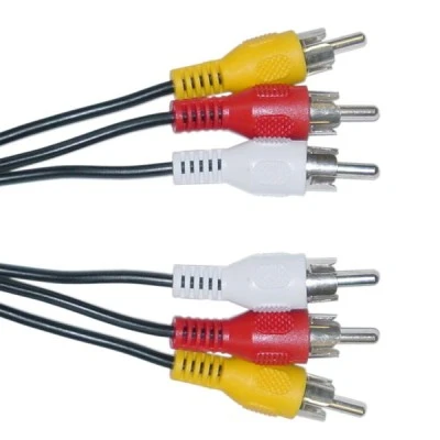 Καλώδιο POWERTECH 5m 3x RCA αρσενικό σε 3x RCA αρσενικό κόκκινο, λευκό, κίτρινο χρώμα Καλώδιο POWERTECH 5m 3x RCA αρσενικό σε 3x RCA αρσενικό κόκκινο, λευκό, κίτρινο χρώμα