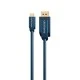 Καλώδιο CLICKTRONIC 44931 DisplayPort σε USB Type-C 4K/60Hz μήκους 1m