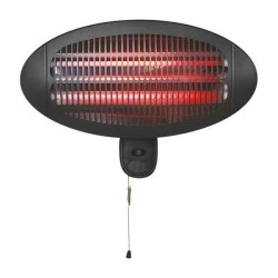 Επίτοιχο θερμαντικό σώμα χαλαζία 2000W 220-240V IP24 με 3 ταχύτητες λειτουργίας