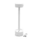 Πορτατίφ LED επαναφορτιζόμενο με USB-C 2W CCT dimmable με δυνατότητα ρύθμισης έντασης φωτός & θερμοκρασίας μεταλλικό λευκό Πορτατίφ LED επαναφορτιζόμενο με USB-C 2W CCT dimmable με δυνατότητα ρύθμισης έντασης φωτός & θερμοκρασίας μεταλλικό λευκό