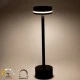 Πορτατίφ LED επαναφορτιζόμενο με USB-C 2W CCT dimmable με δυνατότητα ρύθμισης έντασης φωτός & θερμοκρασίας μεταλλικό μαύρο