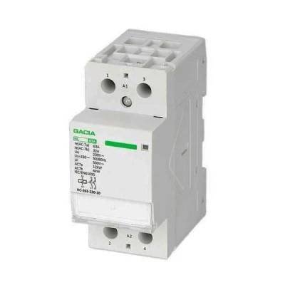 Ρελέ ισχύος ράγας 2x40A 2NO 240V AC GACIA
