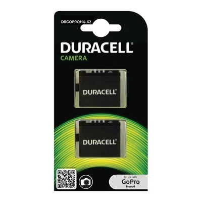 Μπαταρία Duracell DRGOPROH4-X2 3.8V 1160mAh (X2) για Action Camera Μπαταρία Duracell DRGOPROH4-X2 3.8V 1160mAh (X2) για Action Camera
