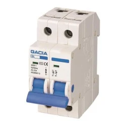 Ραγοδιακόπτης GACIA διπολικός 2P 2x40A