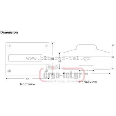 Τριφασικός αναλογικός μετρητής DTS 238/ DDS238 EASTRON 3Φ 240V απευθείας έως 100A