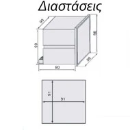 Αμπερόμετρο 3Φ 1-10000Α TAIFA DP3-96-3I για λειτουργία μέσω αντίστοιχων μετασχηματιστών έντασης