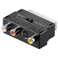 Αντάπτορας GOOBAY 50123 SCART 21-pin αρσενικό σε 3x RCA θηλυκό