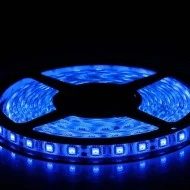 LED ταινία 5m 14,4W 12VDC μπλε φως IP33 μη στεγανή εύκαμπτη αυτοκόλλητη