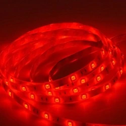 LED ταινία 5m 14,4W 12VDC κόκκινο φως IP65 στεγανή εύκαμπτη αυτοκόλλητη