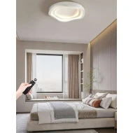 Φωτιστικό Led οροφής ZAMORA σε λευκό χρώμα 72W 7200lm CCT Φ50x6cm  