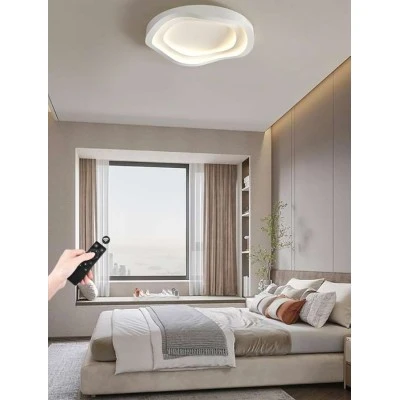 Φωτιστικό Led οροφής ZAMORA σε λευκό χρώμα 72W 7200lm CCT Φ50x6cm  