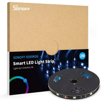 Προέκταση smart LED καλωδιοταινίας SONOFF 5050RGB αδιάβροχη 2m για ένωση με τον κωδικό SNF-L1