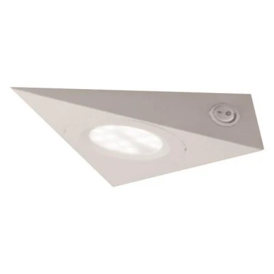 Φωτιστικό LED SLIM επίτοιχο ισχύος 2W 124x40 LED 4200K ενδιάμεσο φως σε λευκό χρώμα