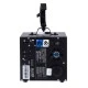 GloboStar® 51131 SIRENS Επαγγελματική Κρεμαστή Μηχανή Cold Sparkle Machine - Fountain Εφέ με Άκαυστες Σπίθες 600W AC 220V-240V DMX512 Display on Body & Ασύρματο Χειριστήριο - Μαύρο - L20 x W18 x H34cm
