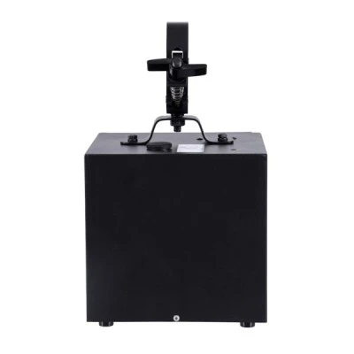 GloboStar® 51131 SIRENS Επαγγελματική Κρεμαστή Μηχανή Cold Sparkle Machine - Fountain Εφέ με Άκαυστες Σπίθες 600W AC 220V-240V DMX512 Display on Body & Ασύρματο Χειριστήριο - Μαύρο - L20 x W18 x H34cm