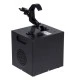 GloboStar® 51131 SIRENS Επαγγελματική Κρεμαστή Μηχανή Cold Sparkle Machine - Fountain Εφέ με Άκαυστες Σπίθες 600W AC 220V-240V DMX512 Display on Body & Ασύρματο Χειριστήριο - Μαύρο - L20 x W18 x H34cm