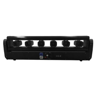 Επαγγελματική μπάρα Laser με 6x300mw/638nm κεφαλές 230V 3° DMX512 μπλε απόχρωση φωτός Επαγγελματική Μπάρα Laser με 6x300mw/638nm Κεφαλές 230V 3° DMX512 Μπλε GloboStar 51134